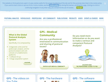Tablet Screenshot of globalposturalsystem.com